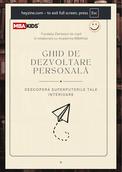 Ghid Dezvoltare Personala pentru Adolescenti